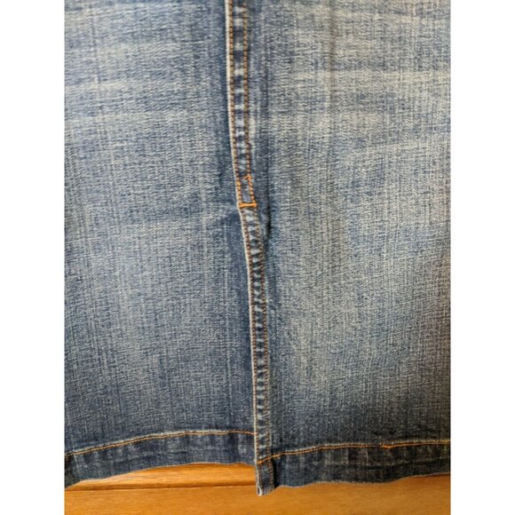 NOBO No Boundaries Stretch Jean Denim Skirt Size 9 Juniors Embroidered - Picture 3 of 8
